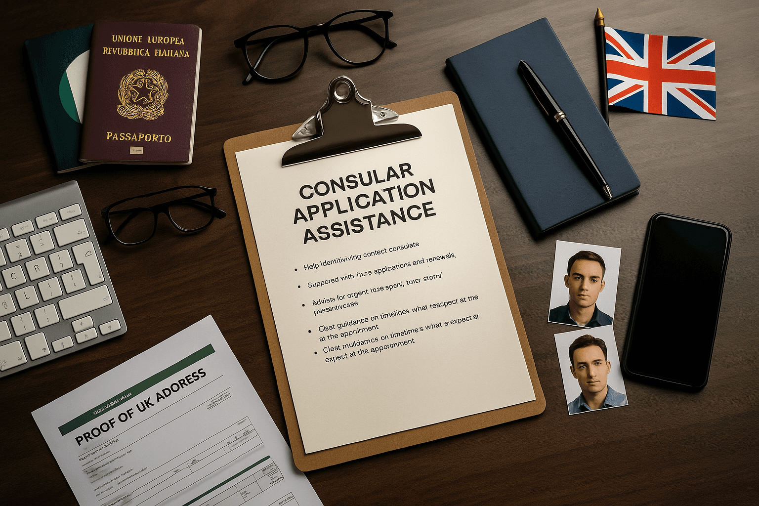 Italian passport support