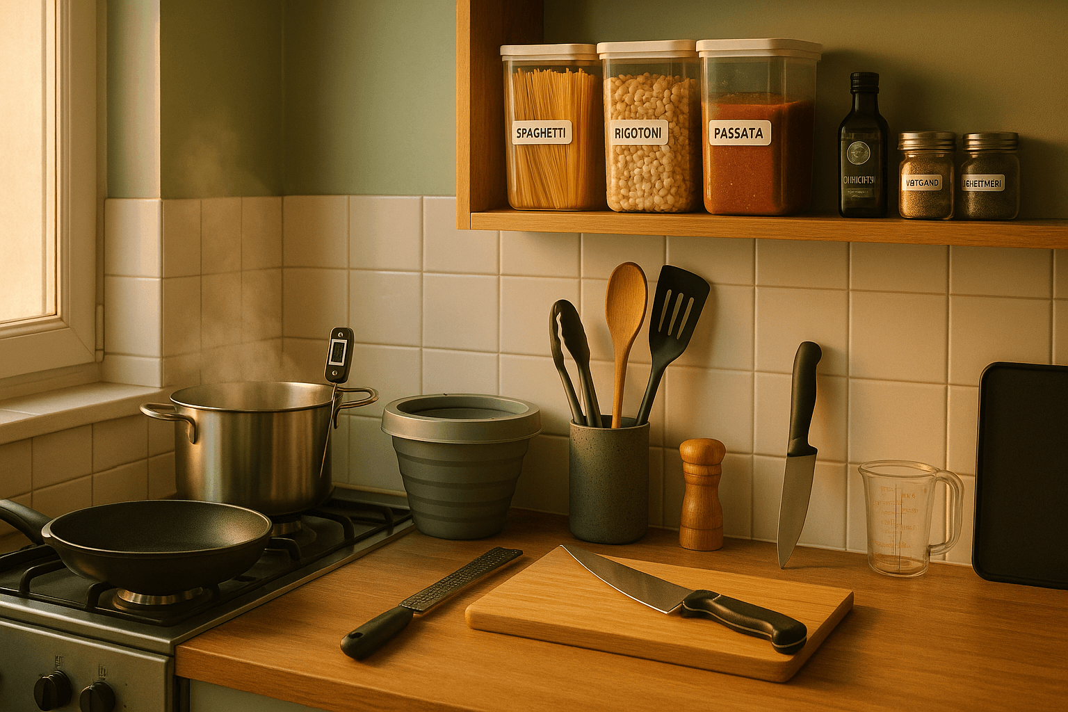 Tiny UK Kitchen, Big Italian Flavour: Starter Kit